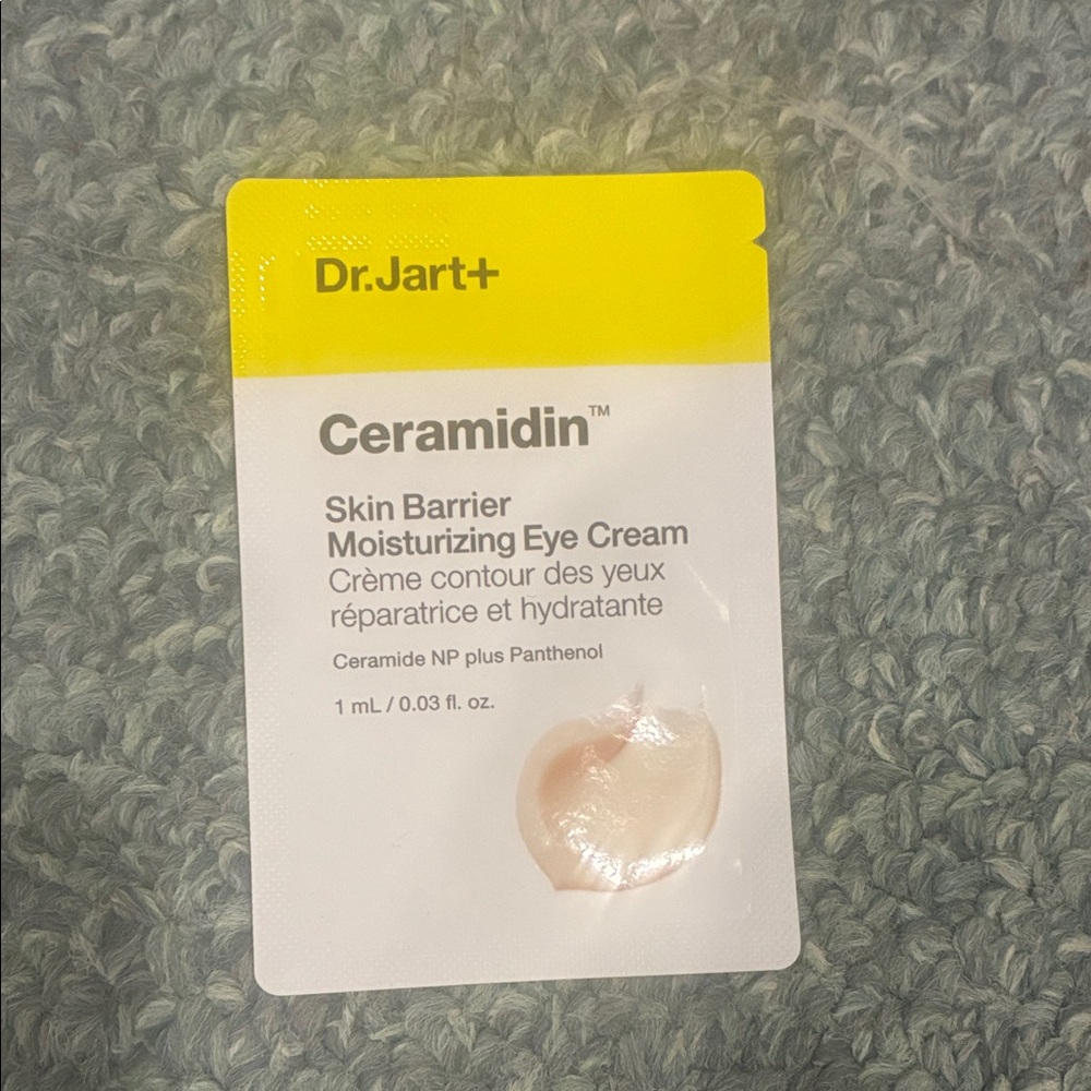 Dr.Jart+ Ceramidin Skin Barrier Eye Cream - Yellow and White